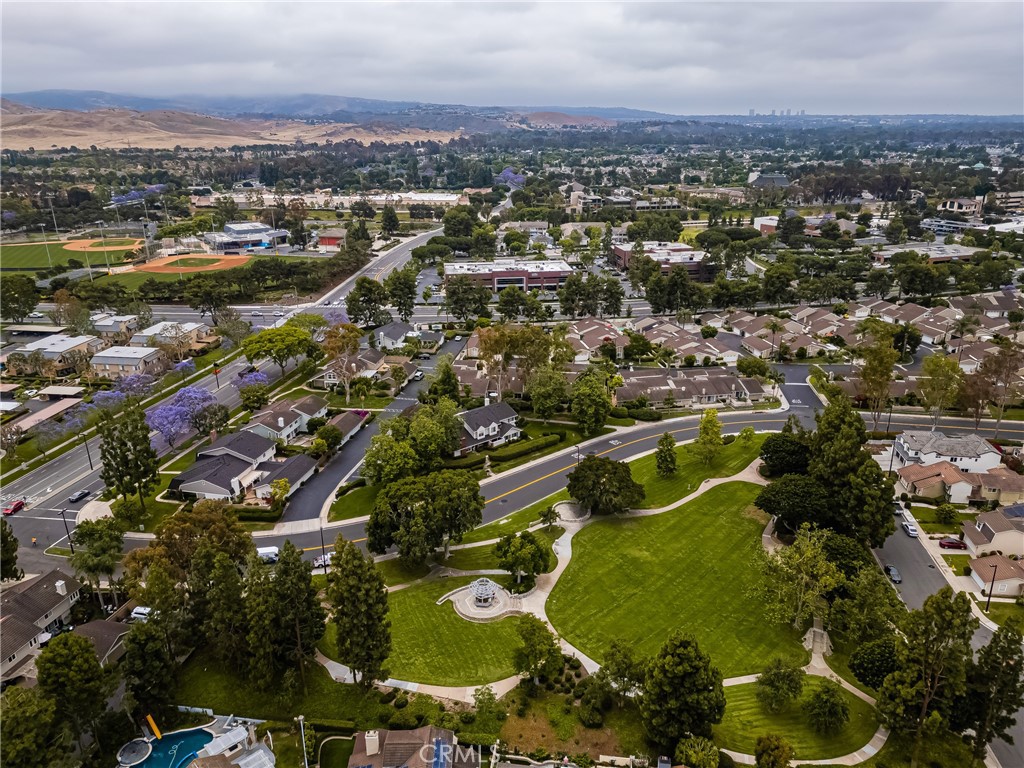 10 Greenbriar, Unit 31 Irvine, CA 92604 - Photo 39 of 46 an aerial view of residential houses with outdoor space