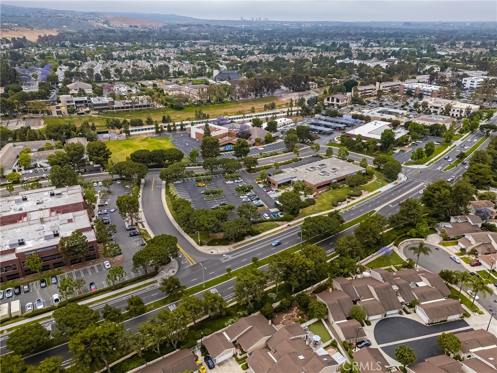 10 Greenbriar, Unit 31 Irvine, CA 92604 - Photo 40 of 46 an aerial view of residential houses with outdoor space