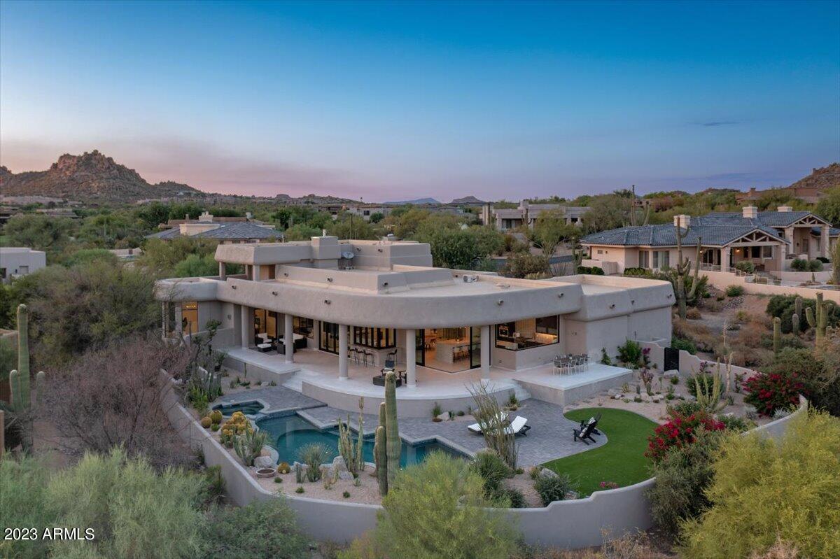 10651 East Quartz Rock Road Scottsdale, AZ 85255 - Photo 2 of 91 Aerial Back