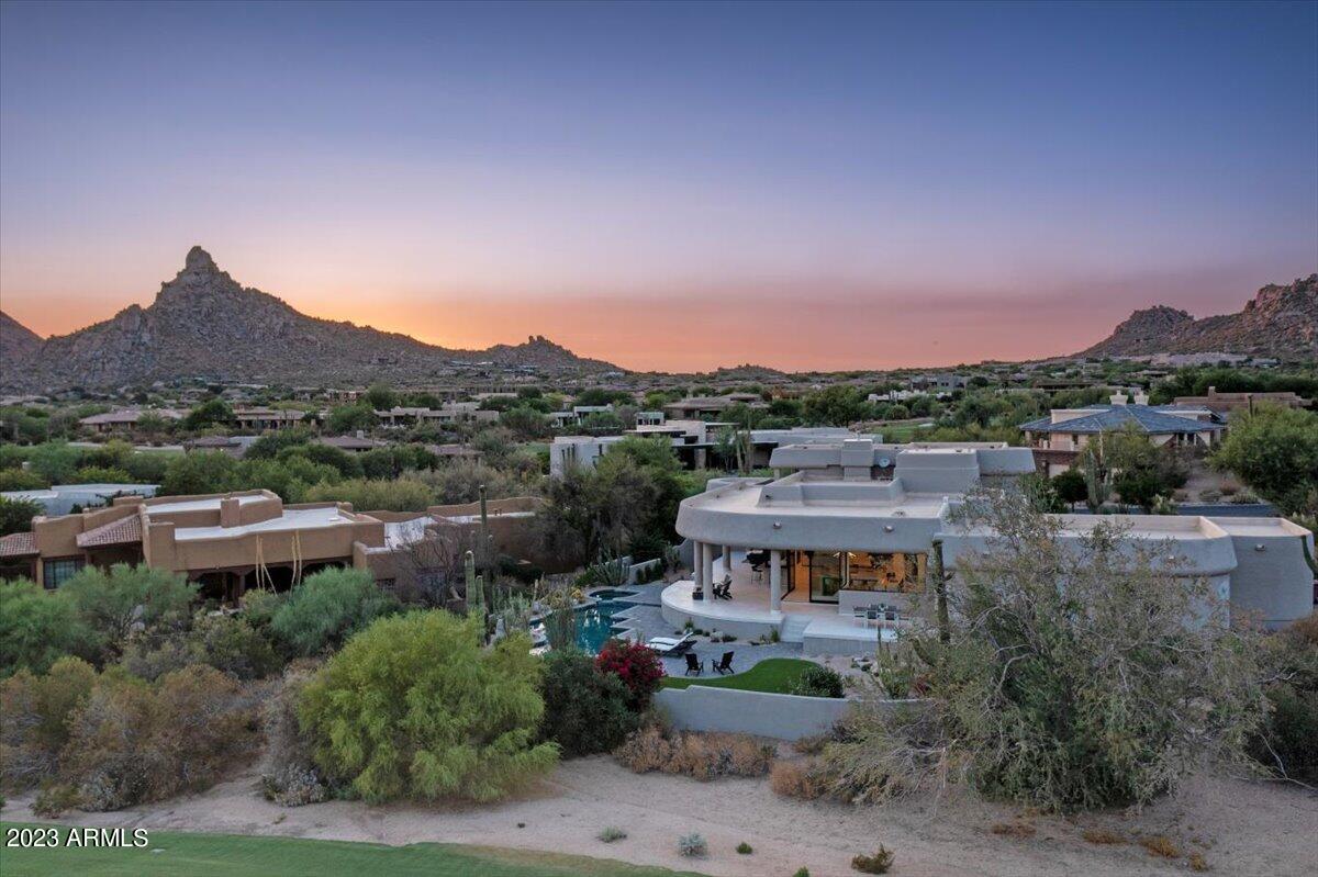 10651 East Quartz Rock Road Scottsdale, AZ 85255 - Photo 69 of 91 Aerial Back