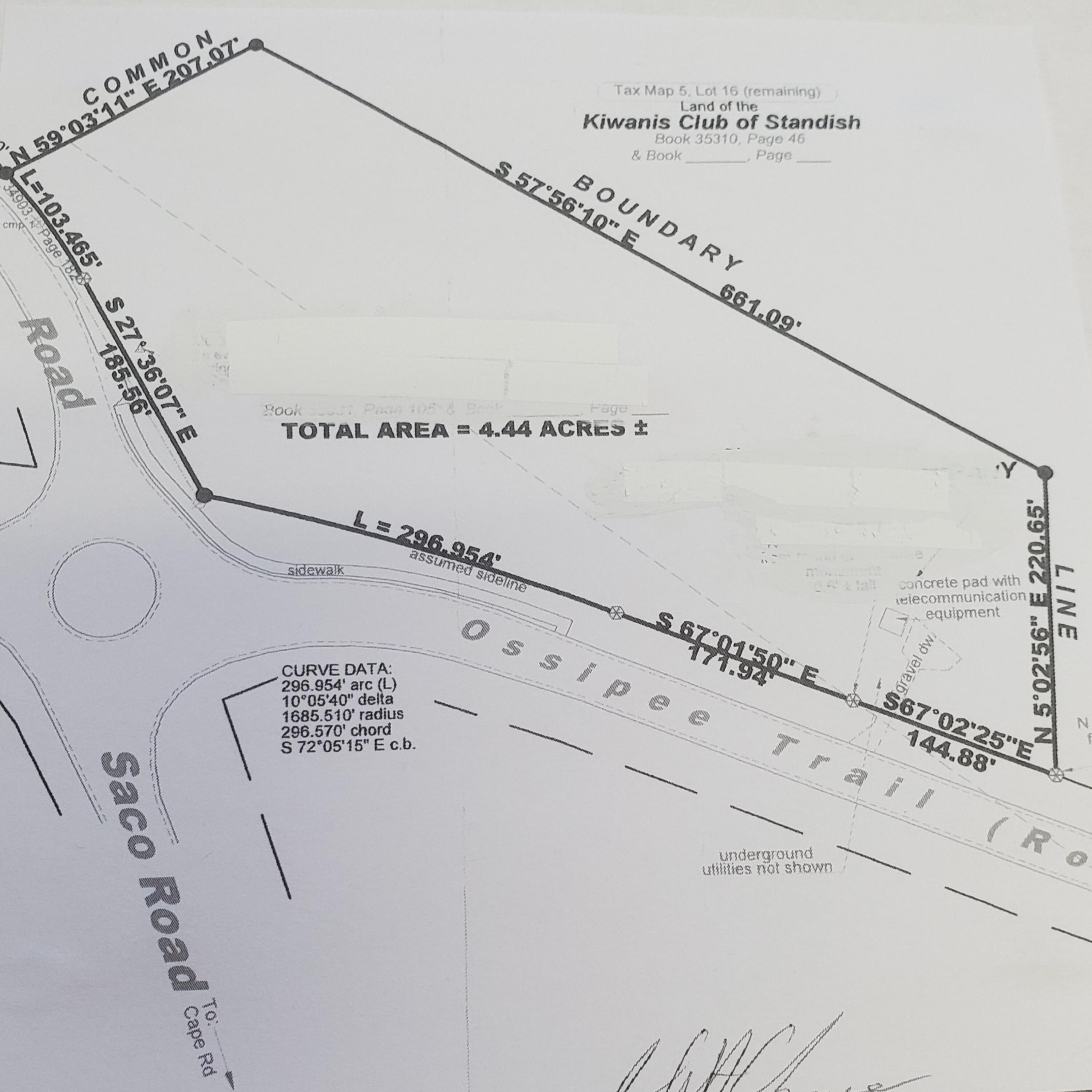 15 Manchester Road Standish, ME 04084 - Photo 2 of 7 15 Manchester Rd. survey map