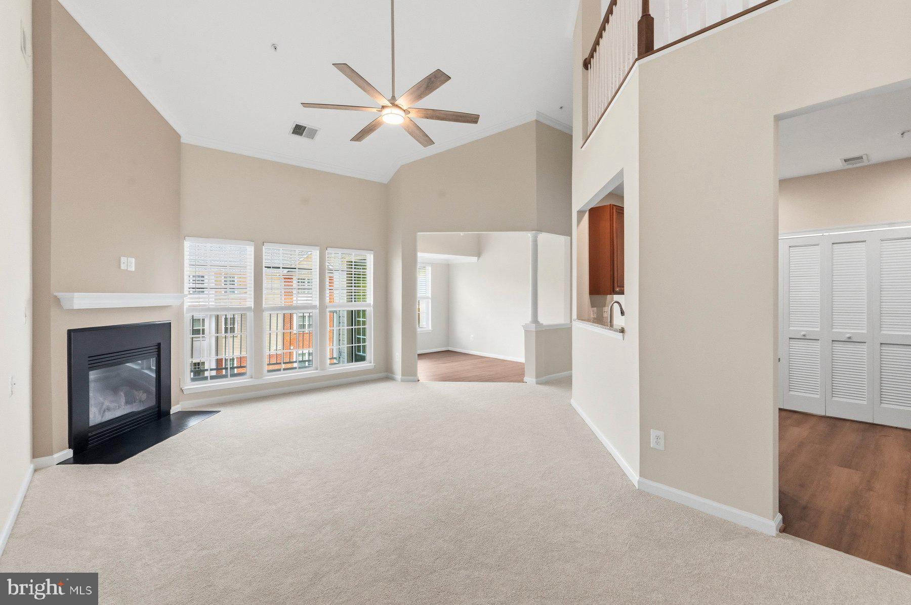 637 Wallingford Road, Unit 401 Bel Air, MD 21014 - Photo 6 of 28 Spacious living area with gas fireplace