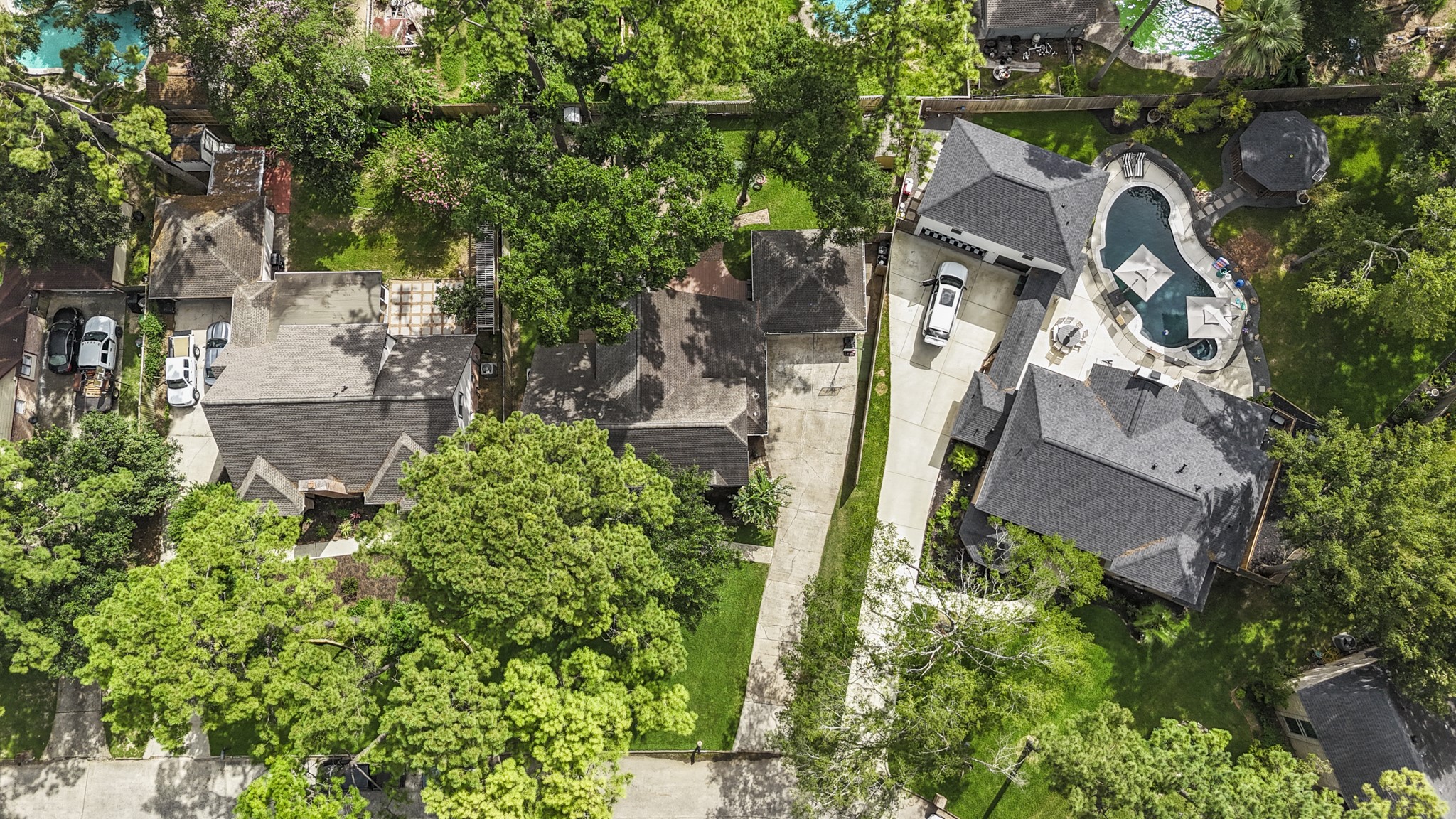17627 Forest Mist Drive Spring, TX 77379 - Photo 30 of 32 A birds-eye view of the property.