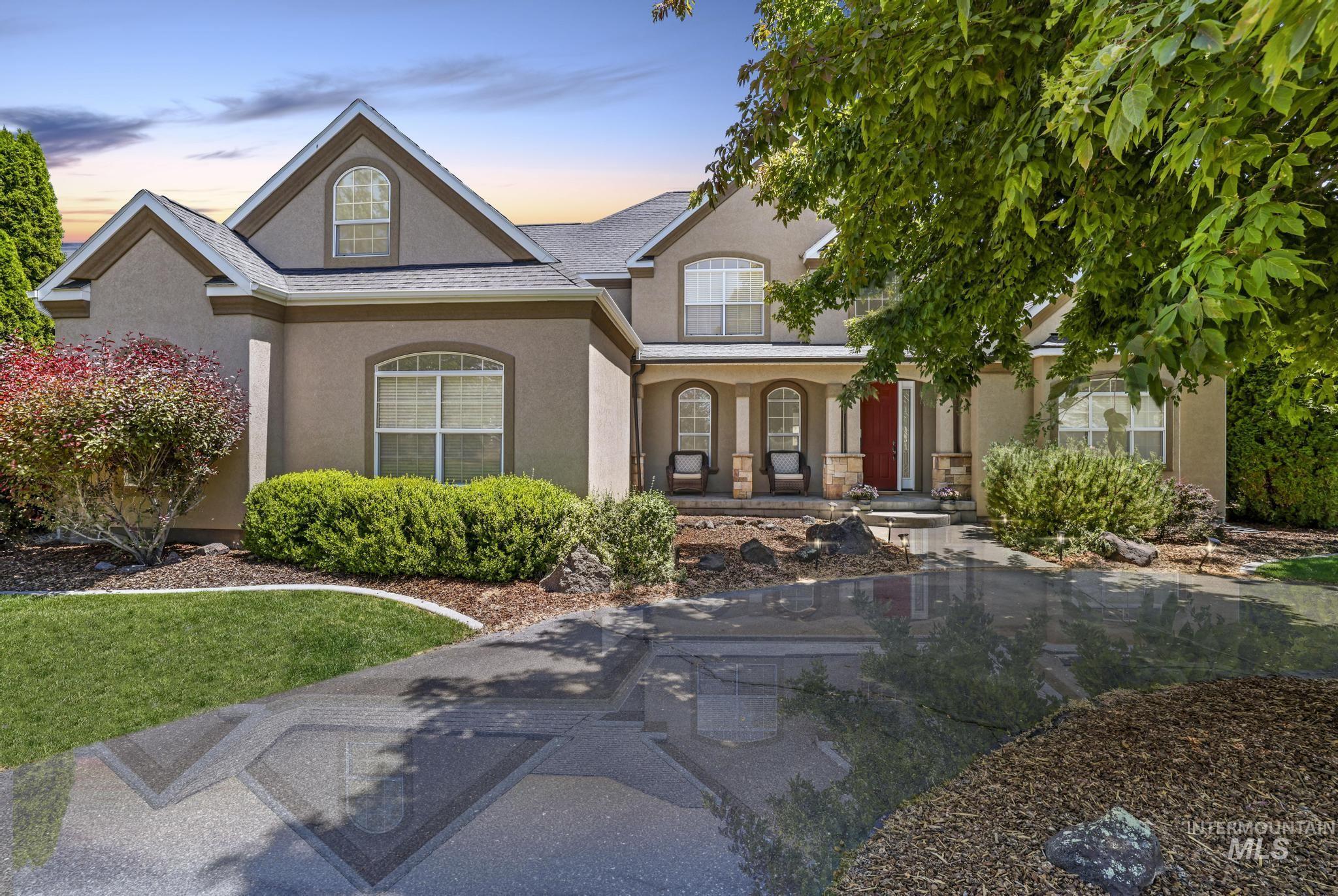 3408 Ridge Line Drive Kimberly, ID 83341 - Photo 1 of 37 View of front of home featuring stucco siding and covered porch