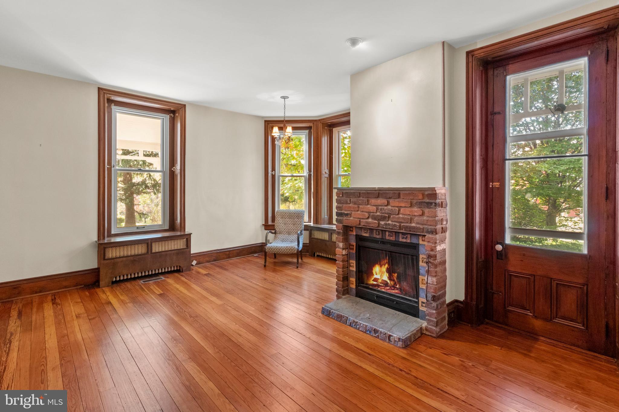 1046 Davis Grove Road Ambler, PA 19002 - Photo 19 of 73 Living room with fireplace