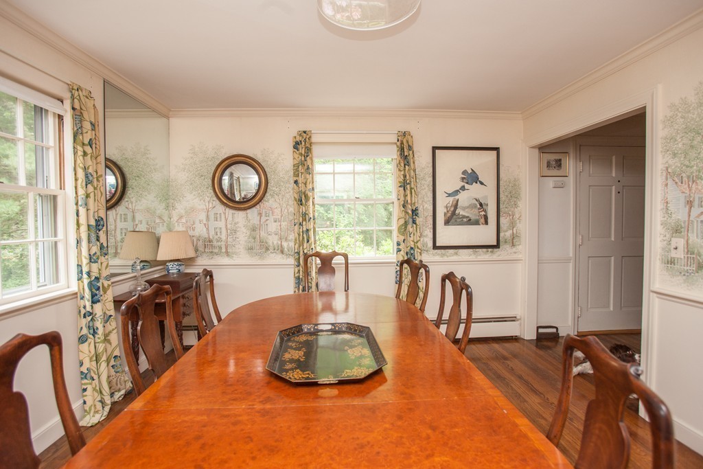 14 Dover Road Dover, MA 02030 - Photo 11 of 20 a dining room with furniture and window