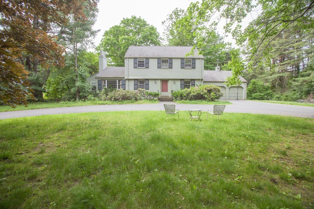 14 Dover Road Dover, MA 02030 - Photo 18 of 20 a front view of a house with a yard