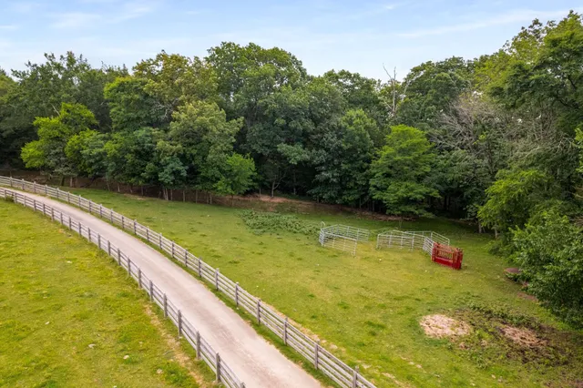 a view of an outdoor space and swimming pool