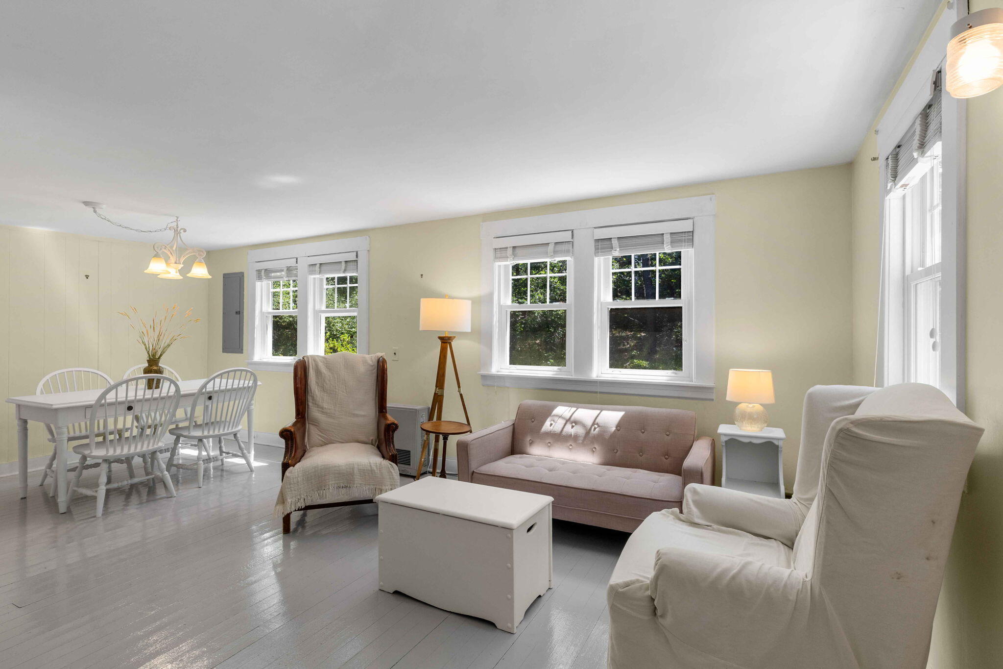 11 Whitmanville Road Truro, MA 02666 - Photo 6 of 31 a living room with furniture and a large window