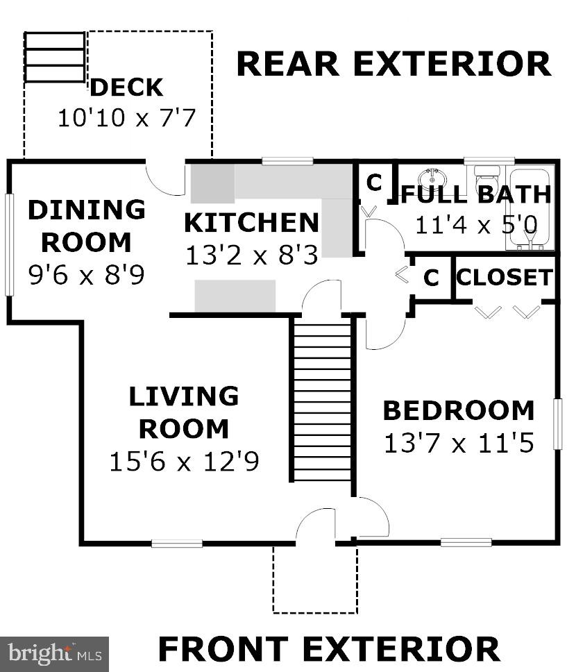 7503 Plainview Road Baltimore, MD 21237 - Photo 5 of 39 "The Main Level Floor Plan"