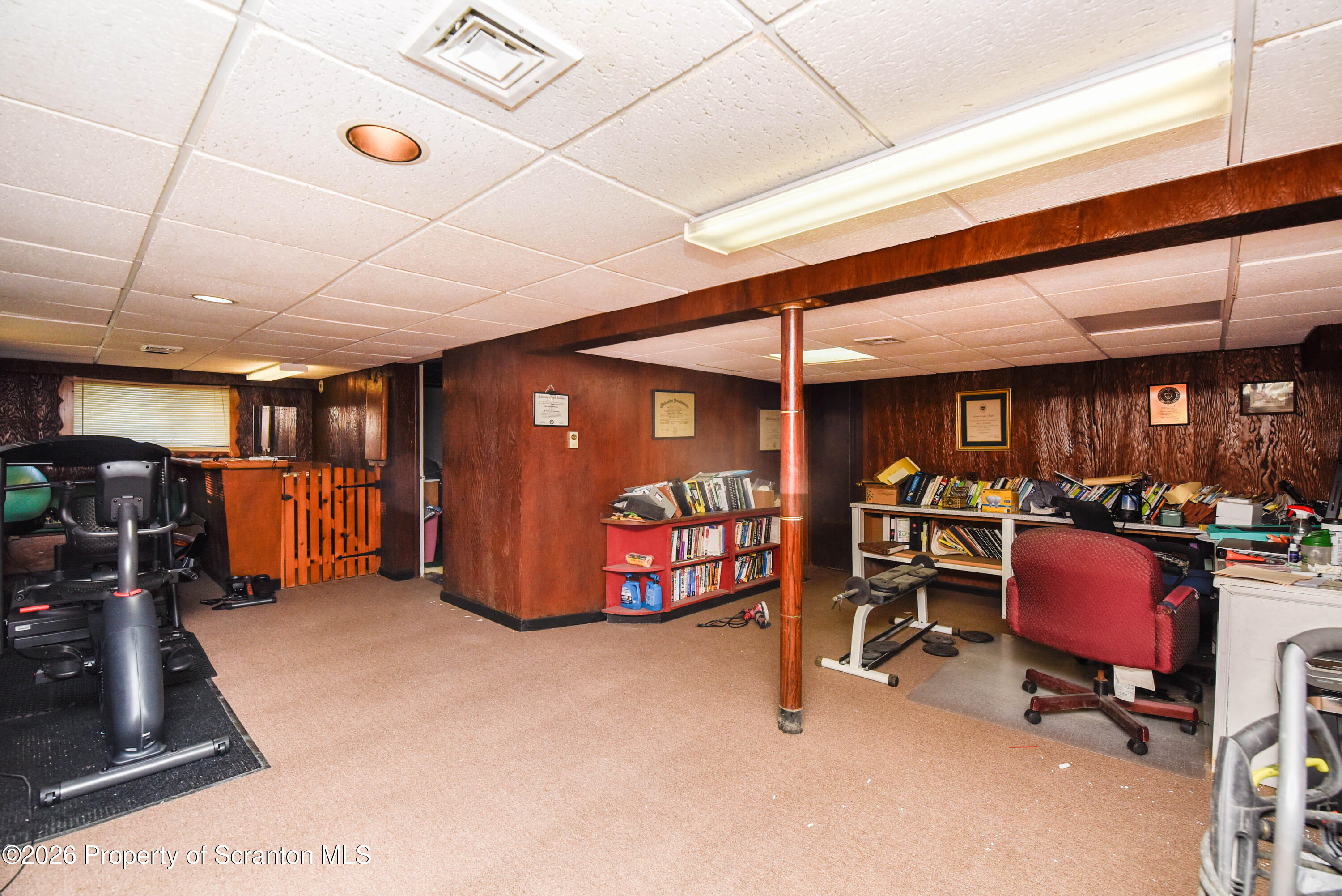218 Lake Scranton Road Scranton, PA 18505 - Photo 35 of 45 a view of a room with gym equipment
