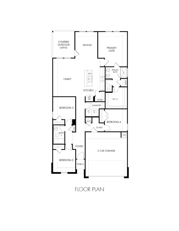 151 Boondoggle Ridge Cedar Creek, TX 78612 - Photo 2 of 10 a picture of a floor plan