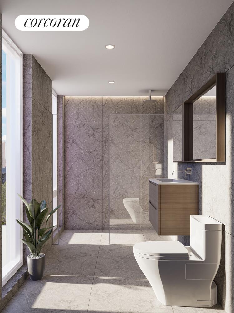 624 New York Avenue, Unit 2A Brooklyn, NY 11225 - Photo 7 of 14 a living room with furniture and a potted plant