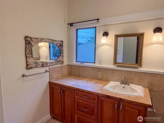 a view of a staircase