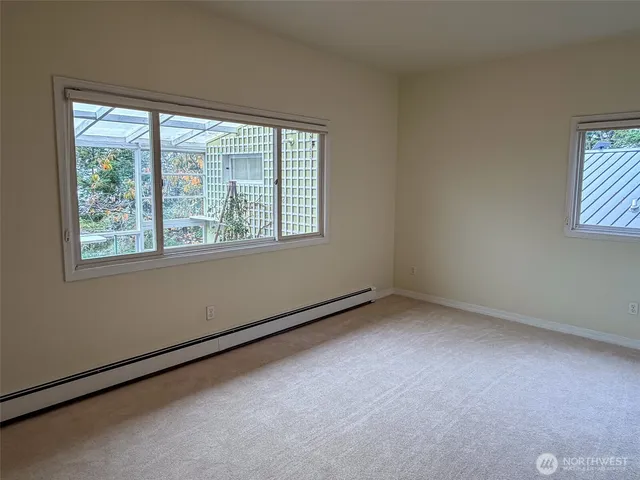 a view of a large window with an outdoor view