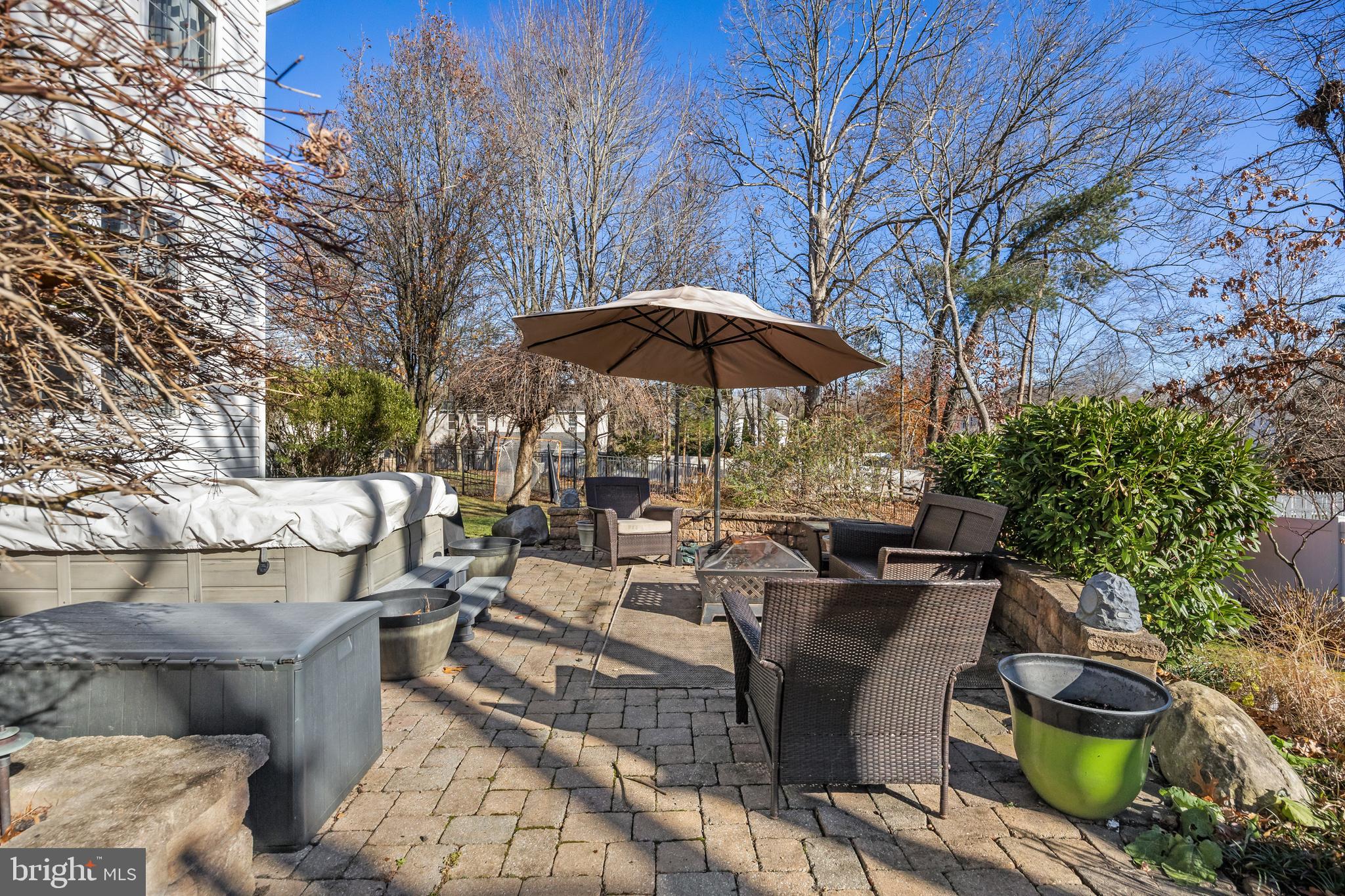 11 Tyler Place Hainesport, NJ 08036 - Photo 40 of 55 Step down from the deck to a beautiful Paver Patio