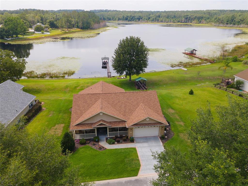 Lakefront home with dock, new roof and more!