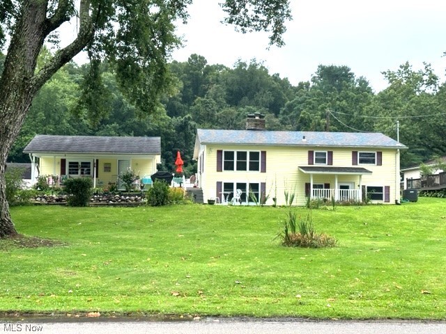 4150 Old River Road Philo, OH 43771 - Photo 1 of 2 View of front of house featuring a front lawn