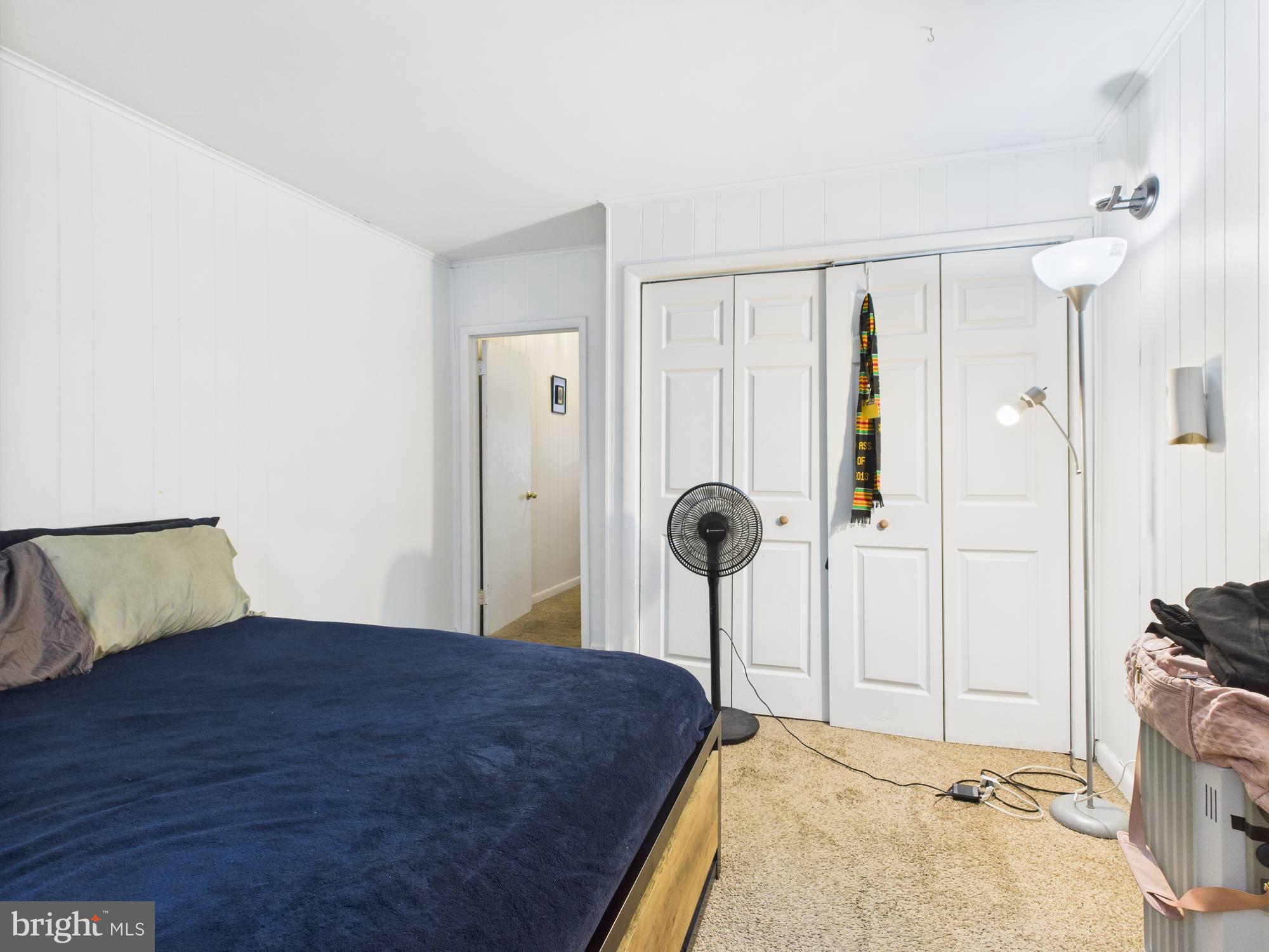 4073 West Ford Road Philadelphia, PA 19131 - Photo 21 of 50 a bedroom with a bed and a closet