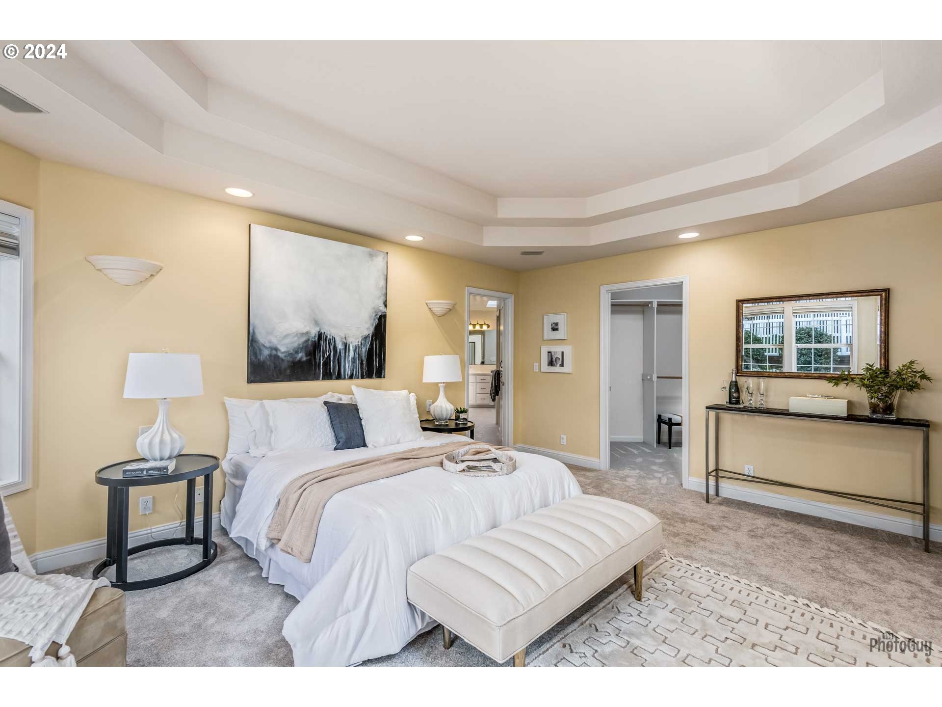 2054 Morning View Drive Eugene, OR 97405 - Photo 29 of 48 a bedroom with a bed and a couch