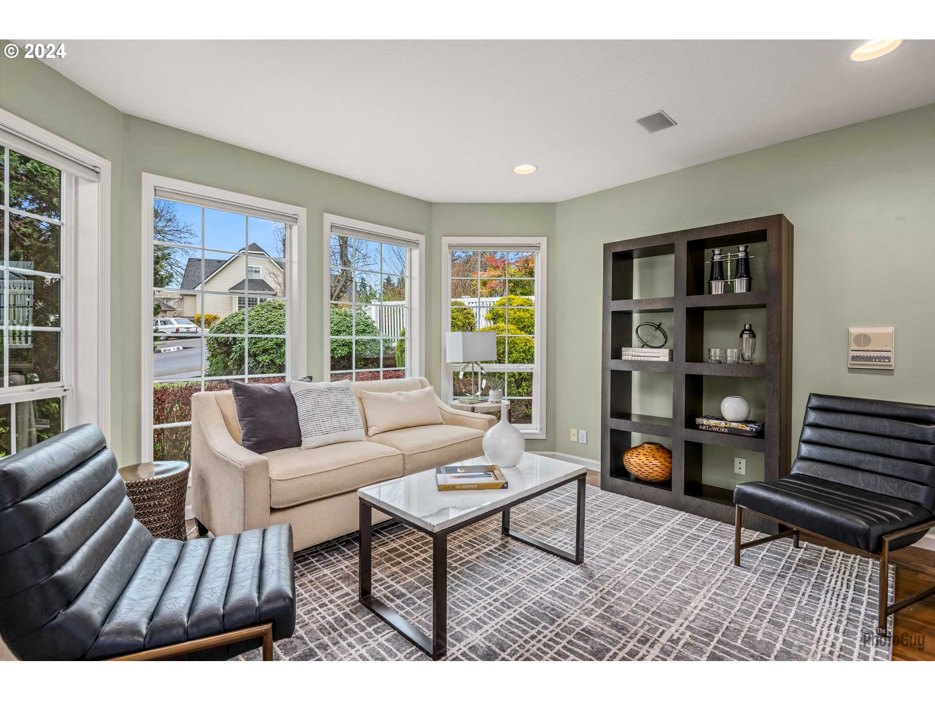 2054 Morning View Drive Eugene, OR 97405 - Photo 7 of 48 a living room with furniture and a floor to ceiling window