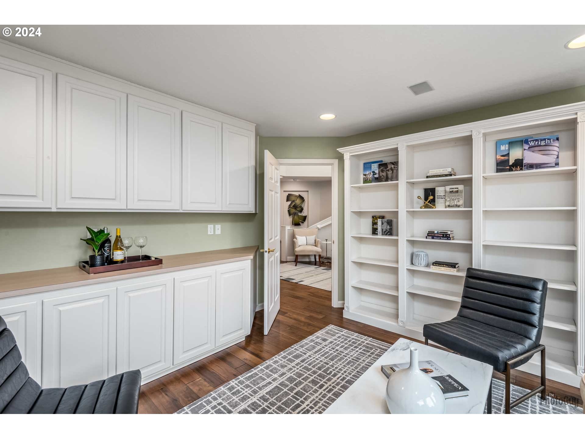 2054 Morning View Drive Eugene, OR 97405 - Photo 8 of 48 a kitchen with a refrigerator and cabinets