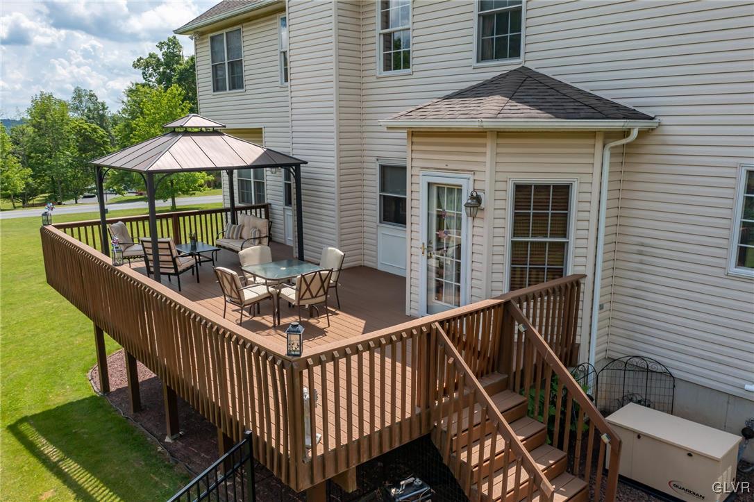 220 West Butternut Road Hellertown, PA 18055 - Photo 10 of 50 a view of a chair and tables in the balcony