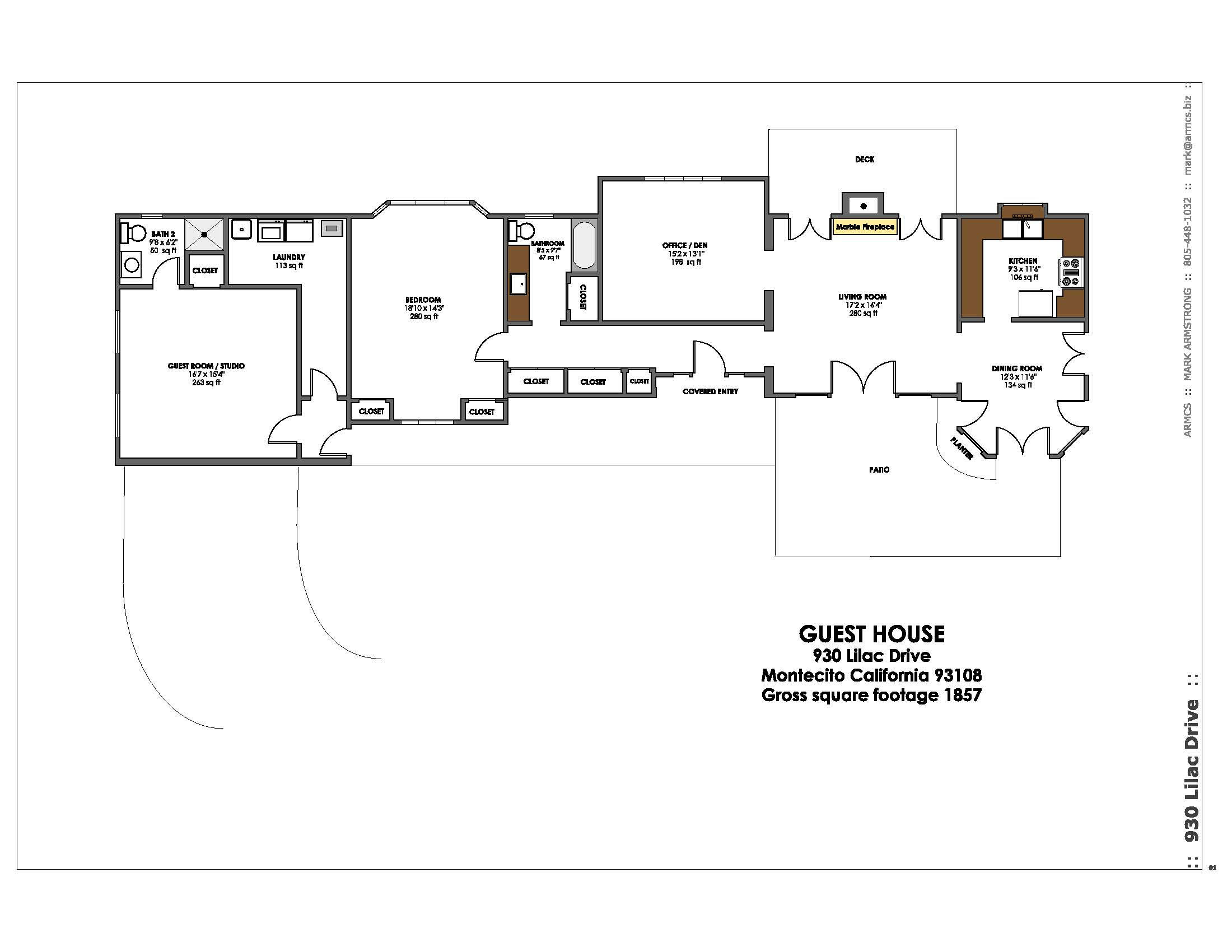 930 Lilac Drive Montecito, CA 93108 - Photo 24 of 25 a picture of a room with a white wall and a painting