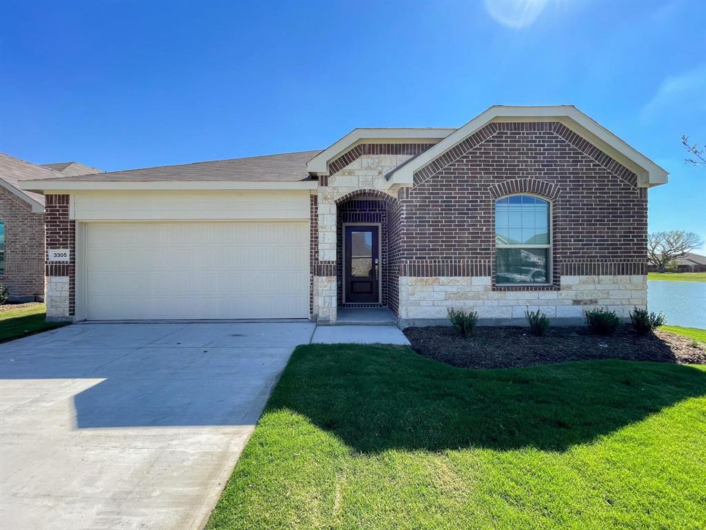 3305 Tulip Poplar Trail McKinney, TX 75071 - Photo 29 of 29 a front view of a house with a yard