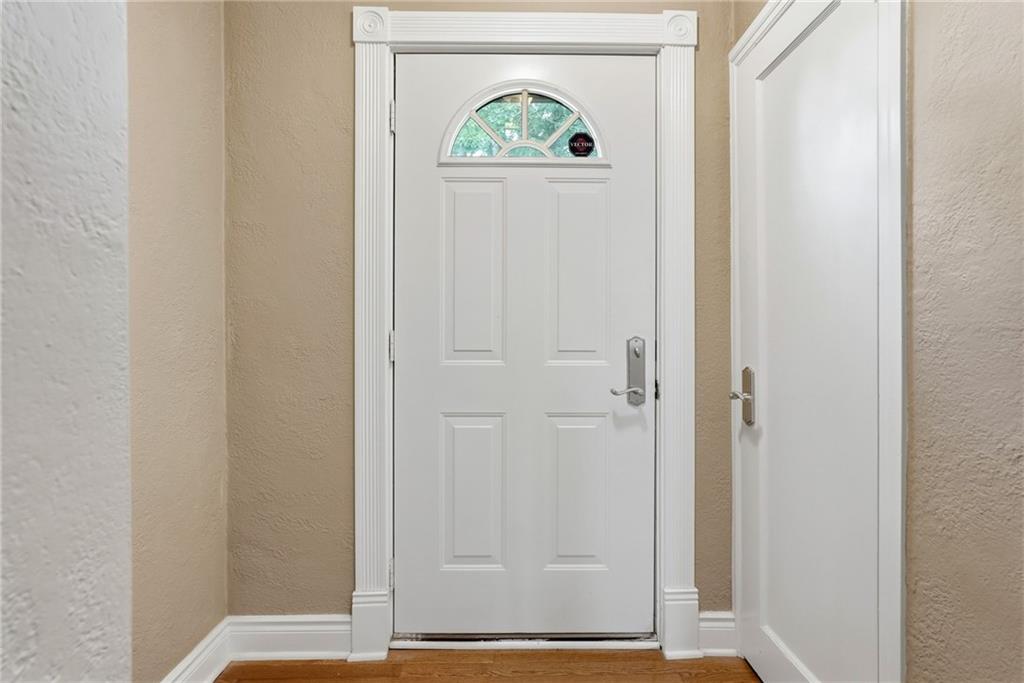 809 Franklin Road Mars, PA 16046 - Photo 6 of 44 Entry/foyer with hardwood floors and coat closet