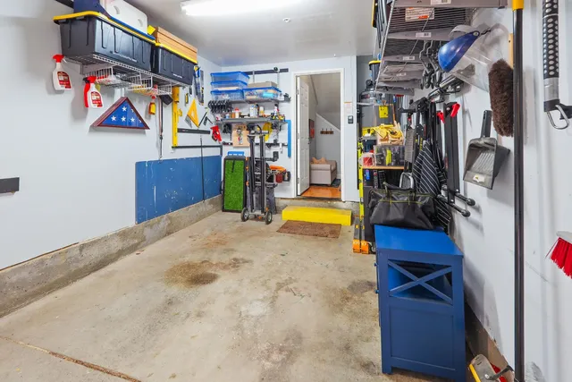 a view of garage