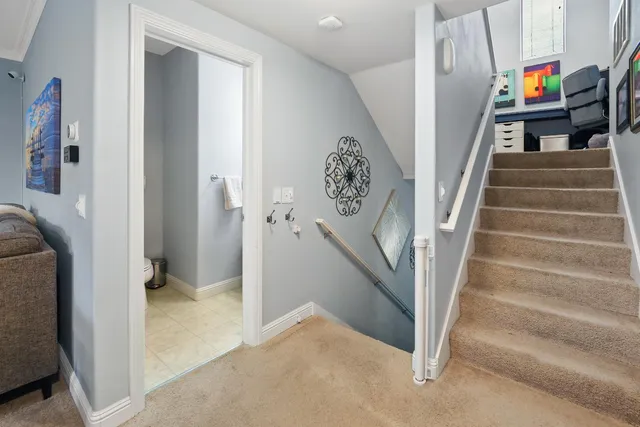 a view of entryway and hall