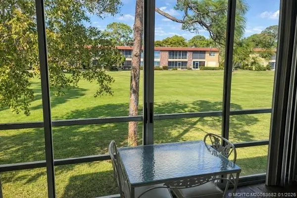 a view of a city from a balcony