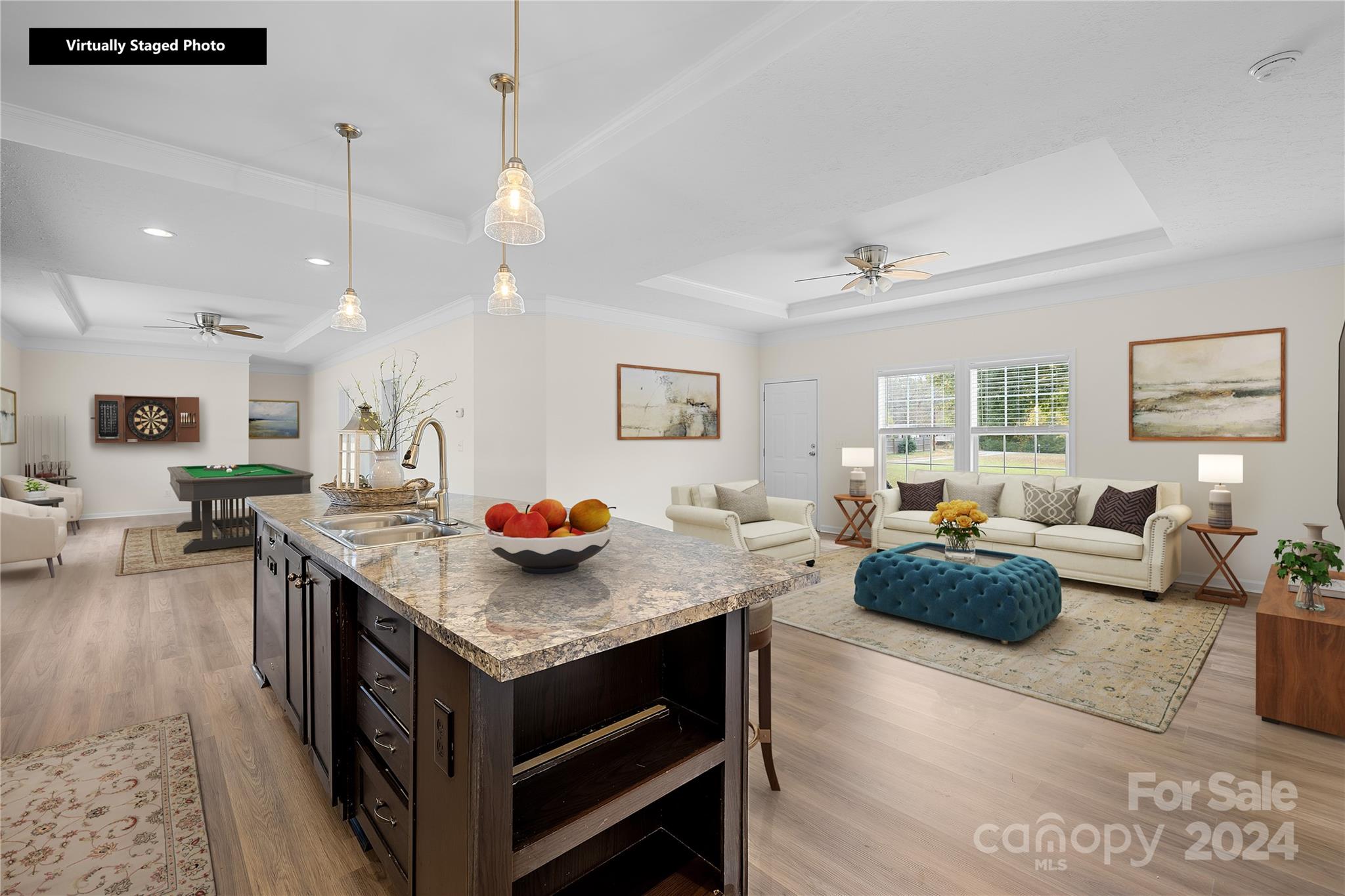2476 Cimarron Circle Midland, NC 28107 - Photo 7 of 34 a kitchen with stainless steel appliances granite countertop a stove and cabinets