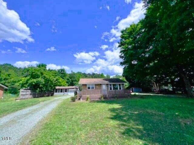 201 Supper Club Road Mebane, NC 27302 - Photo 2 of 10 Front View of yard