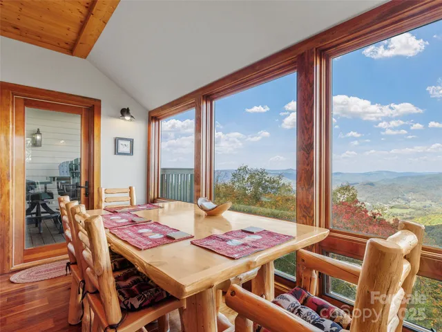 a outdoor space with furniture and wooden floor