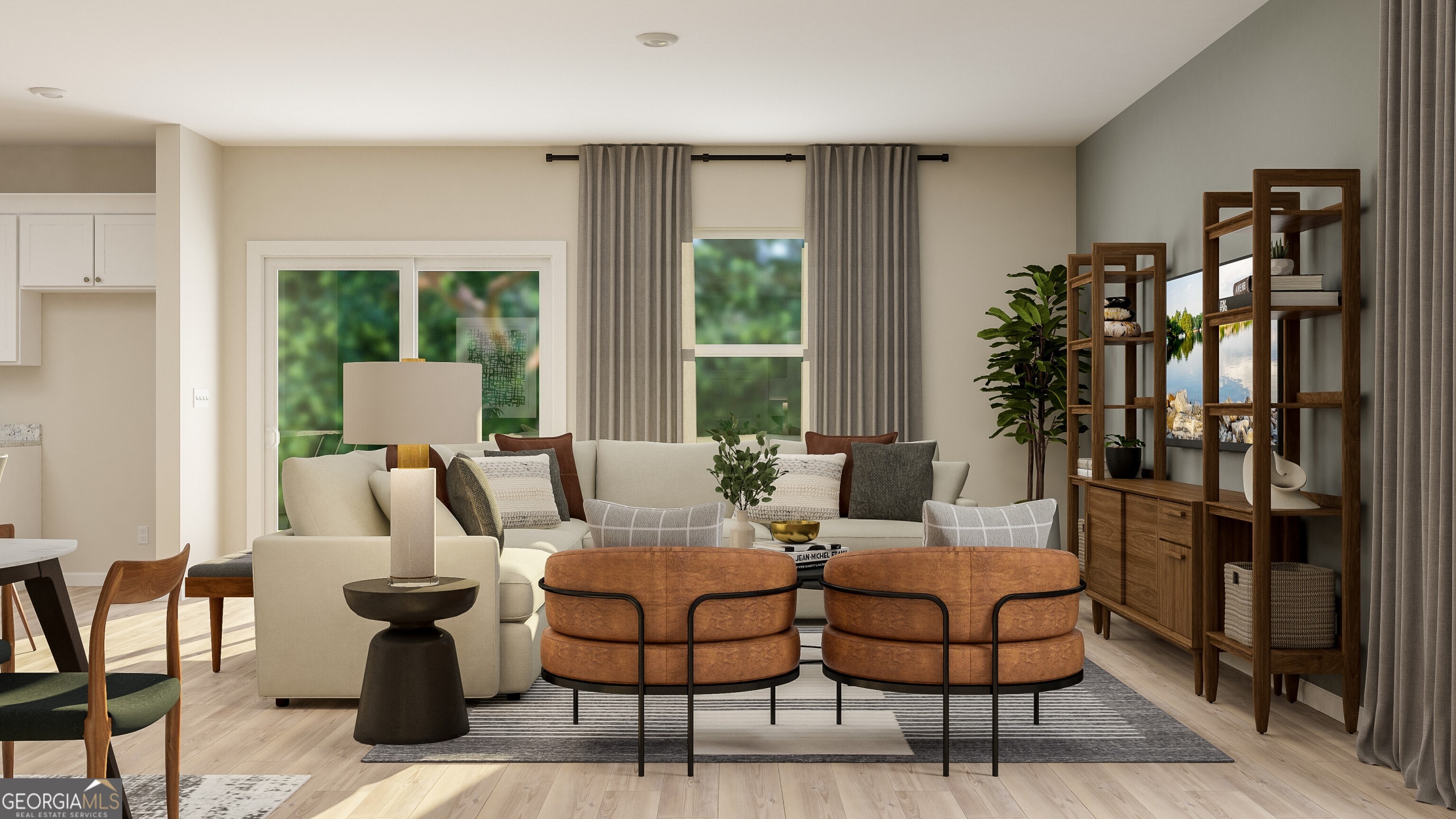 126 Rolling Mdw Way Warner Robins, GA 31088 - Photo 3 of 24 a living room with furniture and a window