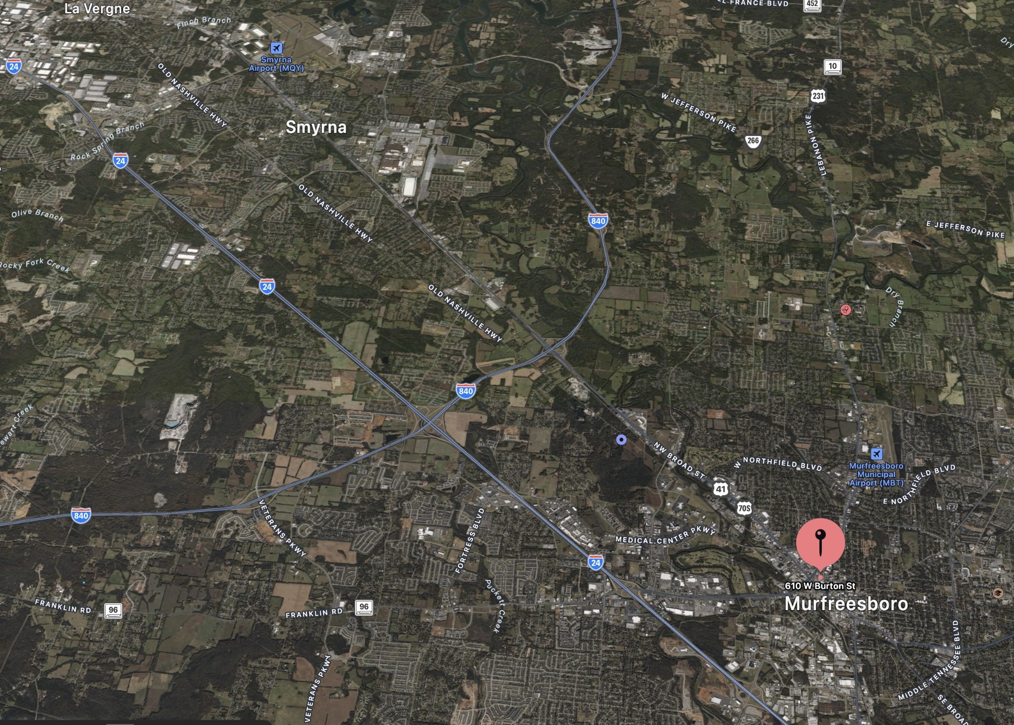 610 West Burton Street Murfreesboro, TN 37130 - Photo 6 of 32 a view of a outdoor space with a tree