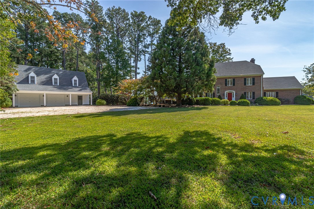 430 Harveys Neck Road Heathsville, VA 22473 - Photo 14 of 51 Expansive lawn with main house residence, oversize