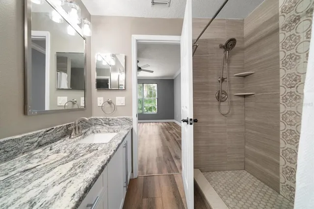 wooden floor in an empty room
