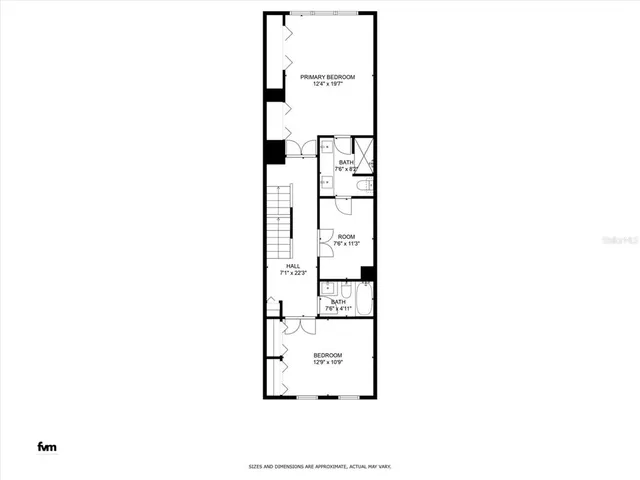 a picture of a room with a white wall