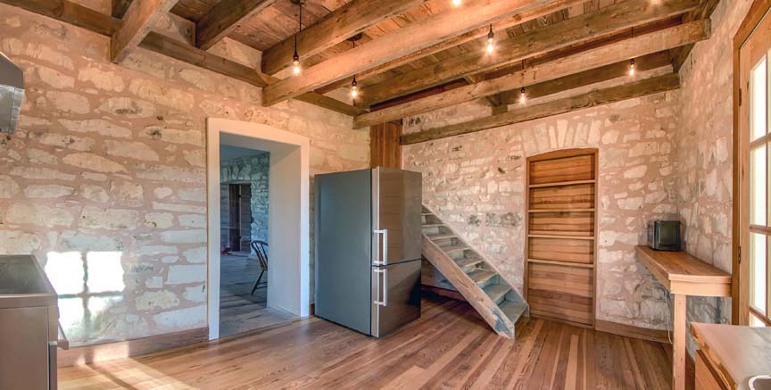 3610 Welgehausen Road Fredericksburg, TX 78624 - Photo 3 of 43 a view of gallery with wooden floor