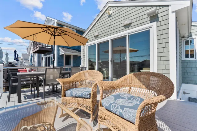 a outdoor space with a patio