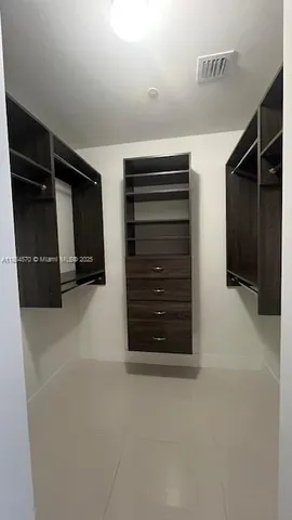 a view of walk in closet