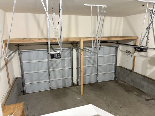 a view of storage and utility room