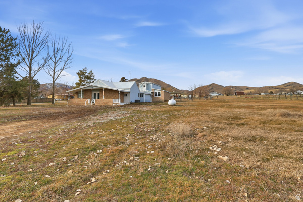25615 Main Street Portage, UT 84331 - Photo 41 of 42 View of yard featuring a mountain view