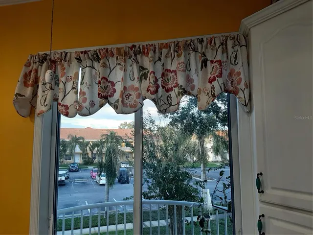 a view of a entryway