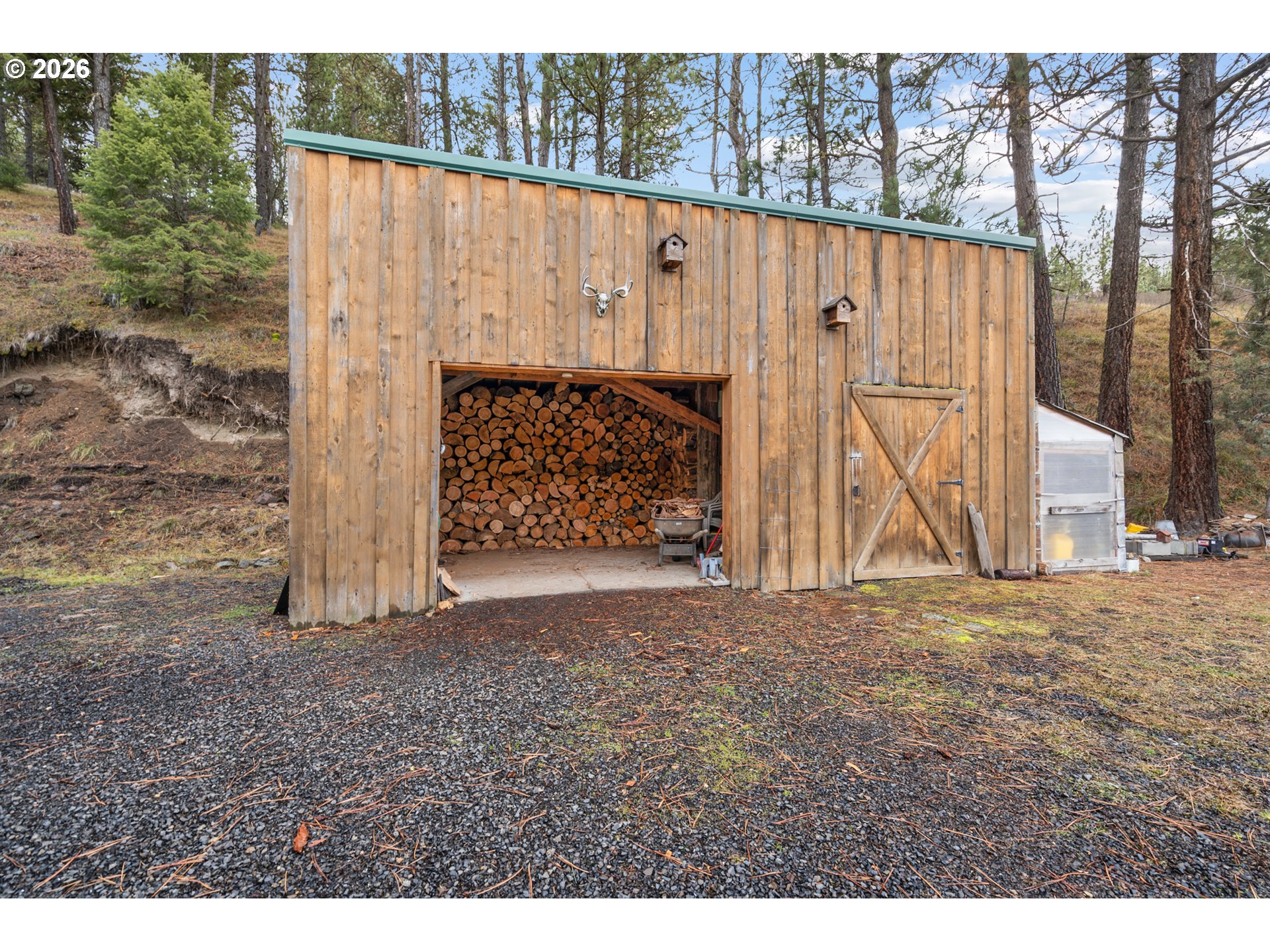51982 Sunflower Flat Road Heppner, OR 97836 - Photo 30 of 44 a view of entrance gate with wooden fence