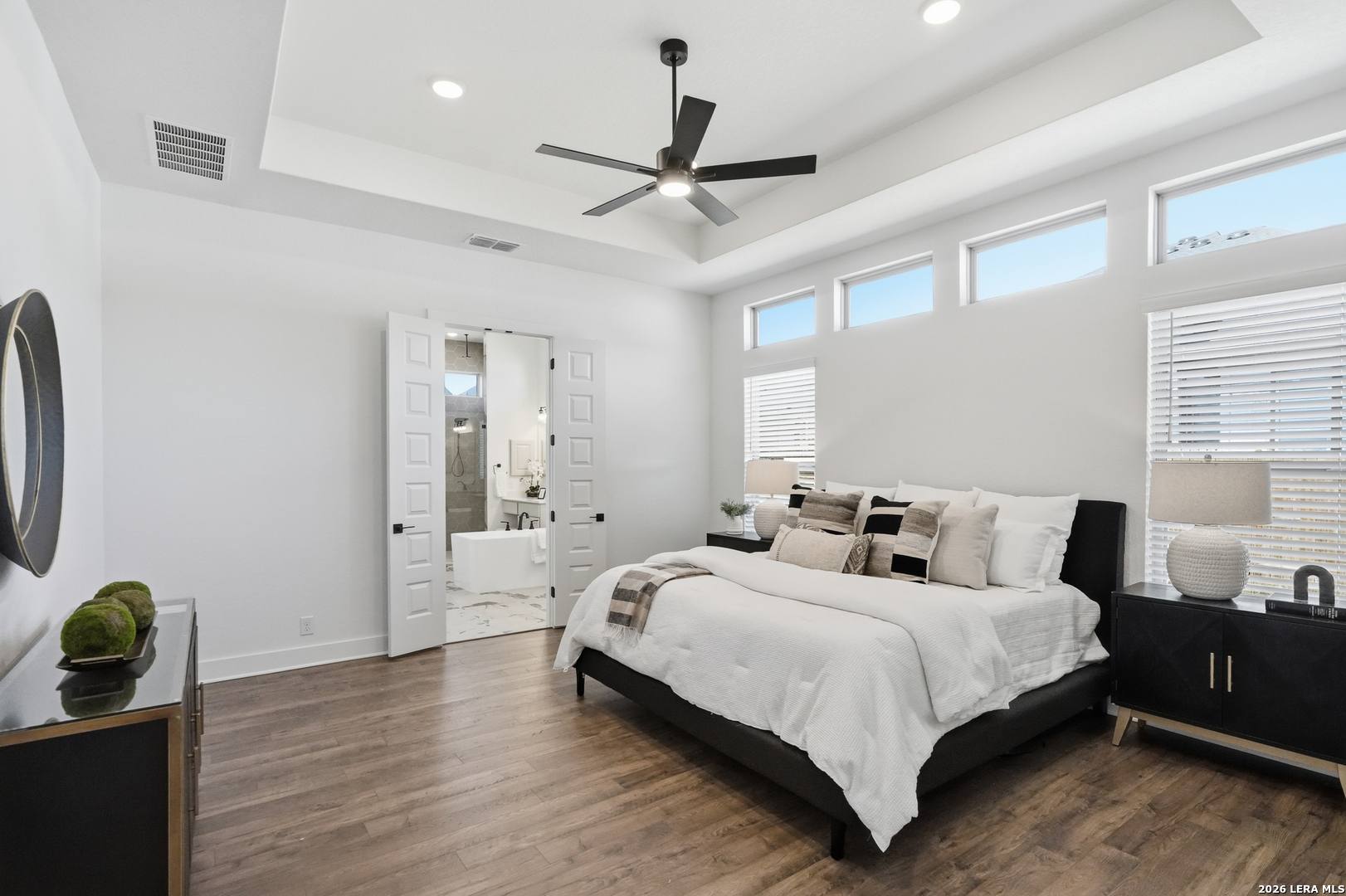 513 Corwin Springs Cibolo, TX 78108 - Photo 32 of 40 a bedroom with bed and window