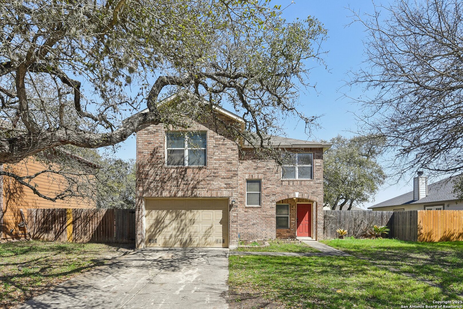 16216 Ike Lane Selma, TX 78154 - Photo 38 of 40 a front view of house with yard